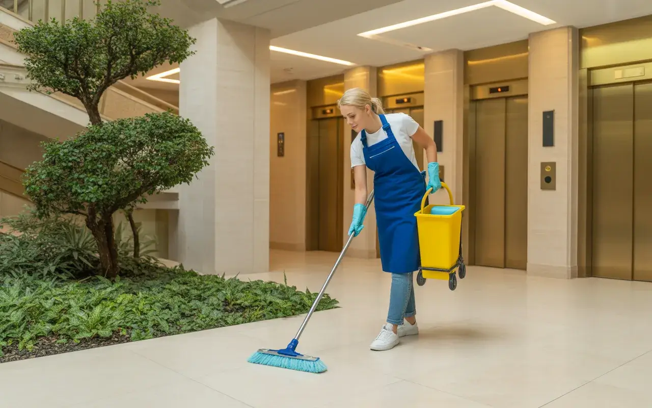 Objektbetreuung für Wohnanlage und Gewerbe